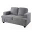 Causeuse confortable en velours moderne-1756801273