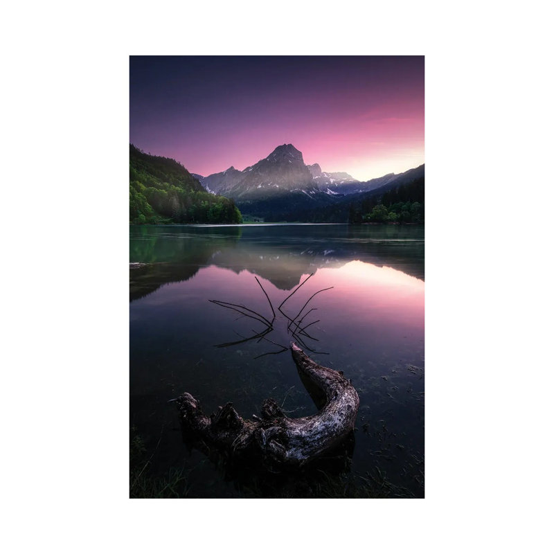 Obersee 1 Piece Wall Art on Canvas, 66.04 cm H x 45.72 cm W x 1.91 cm D, Wrapped Canvas