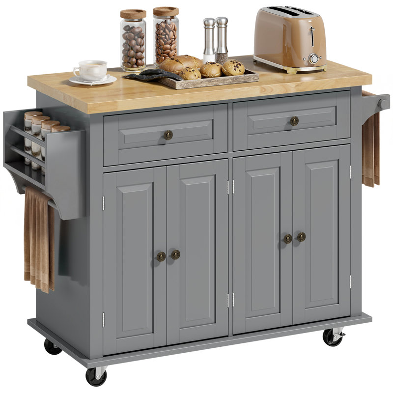Bryauna Kitchen Island, Grey