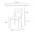 Creamy Small Household Backrest Stool-1689003487