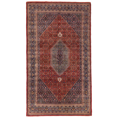 Bijar Red Rug 6'3" x 11'6"