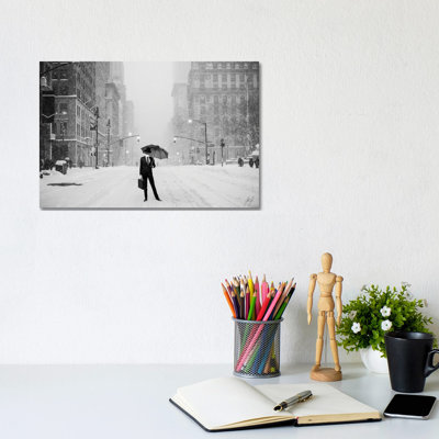 Invisible II by Kathrin Federer - Wrapped Canvas Print