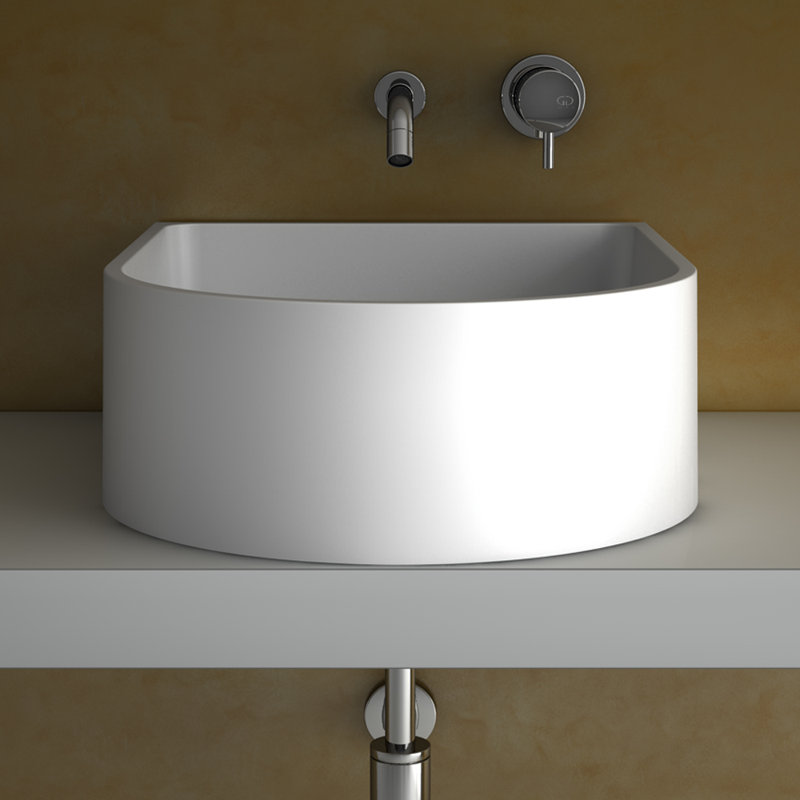 Lavabo de salle de bain en U