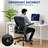 Mesh Desk Chair Reclining, Ergonomic Home Office Chair with Flip-Up Armrests, 360° Swivel Casters,Metal Base, for Conferences/Desk Work,Gaming-1358308031