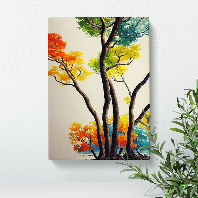 Intoxicating Tree - Wrapped Canvas Print, 50cm H x 35cm W