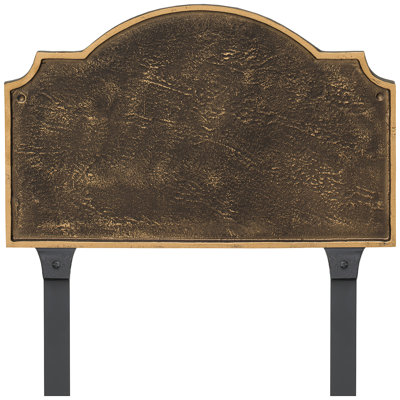 Vanderbilt 2-Line Lawn Address Sign