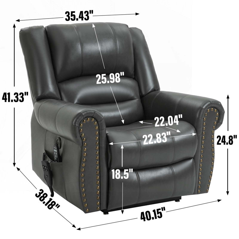 Fauteuil inclinable, Gris