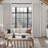 Linen Blackout Curtains, Pinch Pleat Back Tab Full Blackout Drapes Farmhouse Boho Curtains for Window,(Set of 2,With Hooks and Rings)-1784231629-1784231617