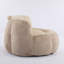 Fauteuil à billes surdimensionné en fausse fourrure de lapin-855042420