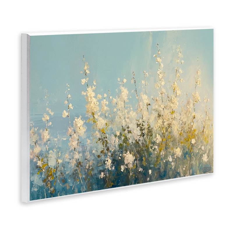 «Blooming Spring Garden» par RB, H 13 po x l 19 po