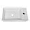 Britannia 19.5" x 10.75" Rectangular Wall Mount Basin with Right Single Hole Drill