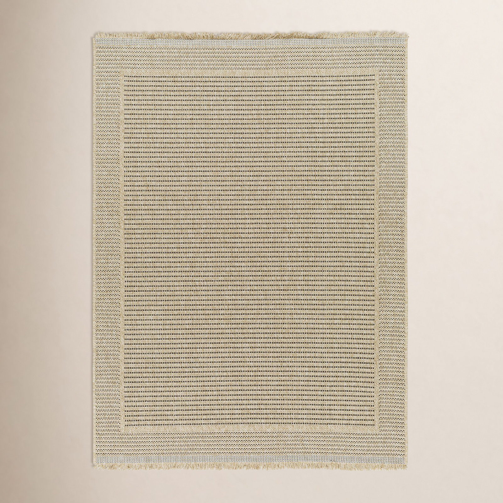 Abbie Striped Outdoor Rug, Rectangle 9'2" x 12'