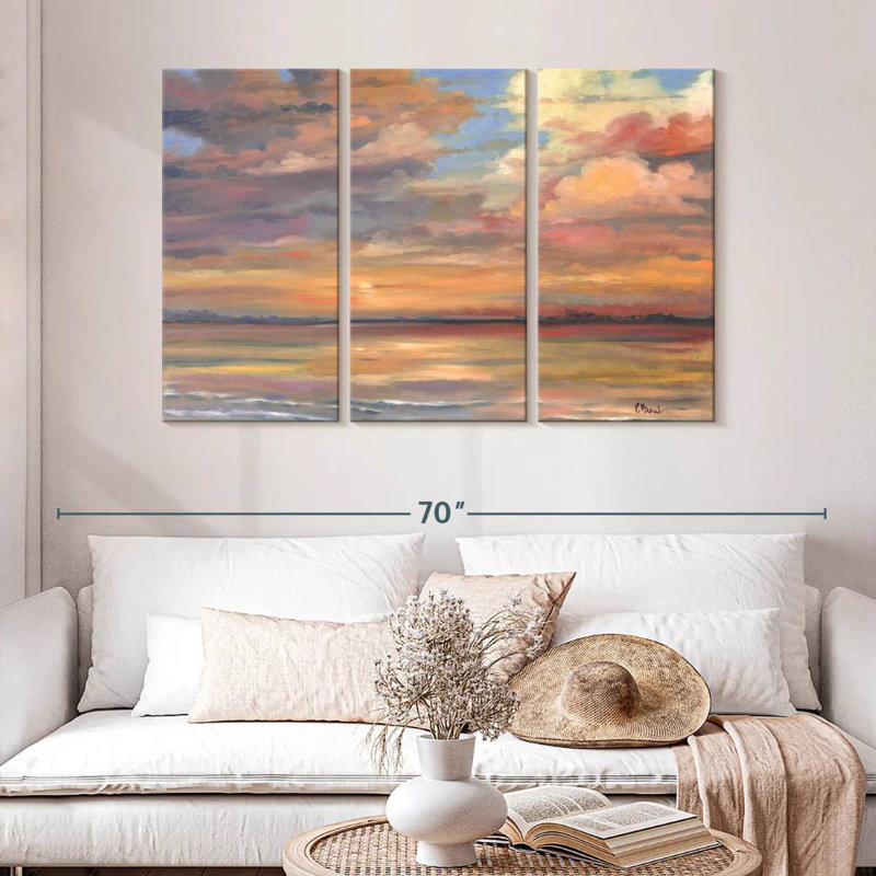 Gillard Shell Island Sunset, 32" H x 50" W