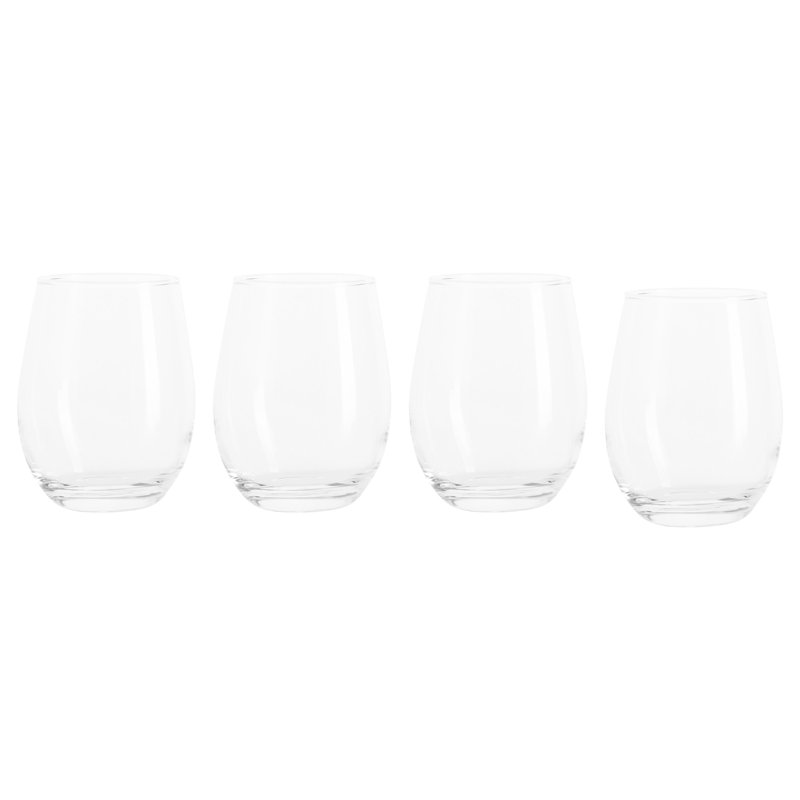 15 oz Verre à vin sans pied