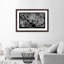 Washington Dc City Map - Single Picture Frame Print-839635473-839635472