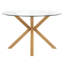 Charlie Metal Base Dining Table