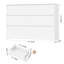 Commode double moderne 6 tiroirs l 47,2 po-102507566