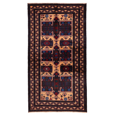 Teimani Beige Rug 3'6" x 6'8"