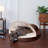 Wave Fur & Velvet Snuggery Memory Top Foam Dog Bed-1524487262-1524487233