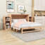 Lit escamotable convertible avec de grands tiroirs et tablettes de rangement-20201439-20201435