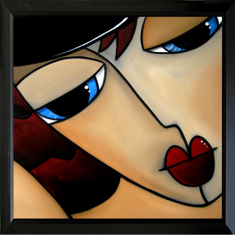 « selfie » par fidostudio, impression encadrée, H 12 po x l 12 po x P 1 po, Noir