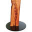 Belfry Kitchen - Rustic wine stand, wine rack, wine holder Made of solid wood; Made by hand For 5 bottles of wine; Height 78 Cm, Diameter 30 Cm; Driftwood look; Country style; Decorative unique specimen-1161674231