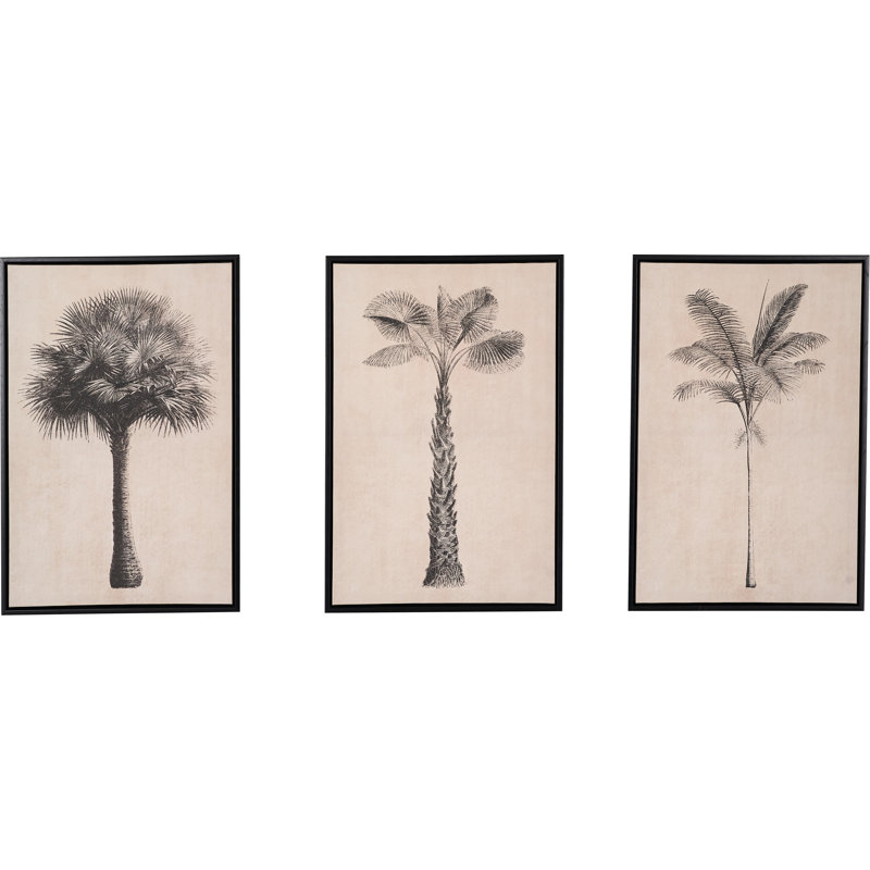 3 Piece Floater Frame Set on Canvas