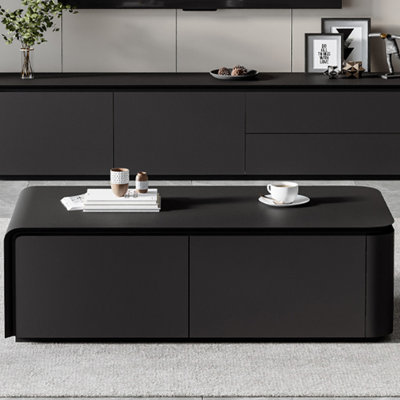 Table basse multifonctionnelle avec rangement ouvert