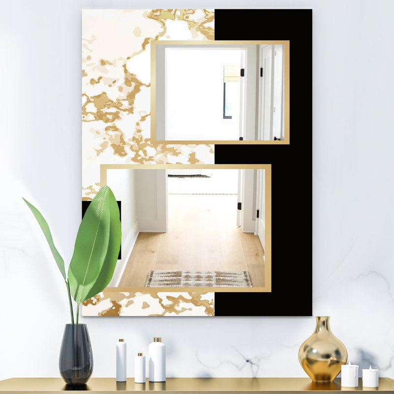 Miroir d'appoint Marbré Marvelous, H 24 po x l 32 po
