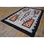 Antique Mexico Geometric Flat Weave Rug