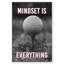 «Mindset is Everything Golf», reproduction d'art sur toile par Notoriart-105278938-105278956