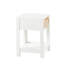 Table de bout carrée en rotin 15,75 po avec tiroir - Table de chevet multi-usage pour le salon et la chambre à coucher