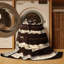  Tapis lavable noir Forest Desserts-557789937