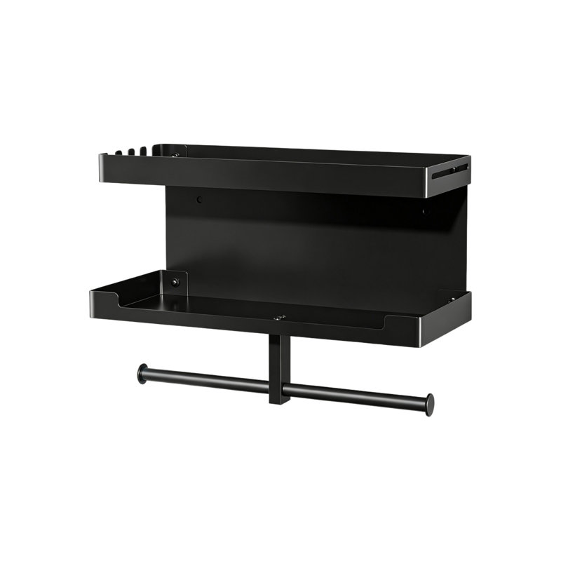 Metal Wall Organizer, Black