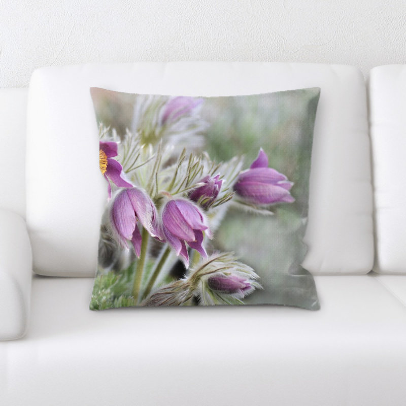 Microsuede Throw Pillow