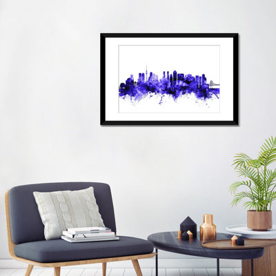 " Tokyo, Japan Skyline " by Michael Tompsett