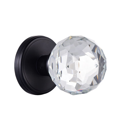 Coolnews Modern Grace Series Crystal Passage Door Knob
