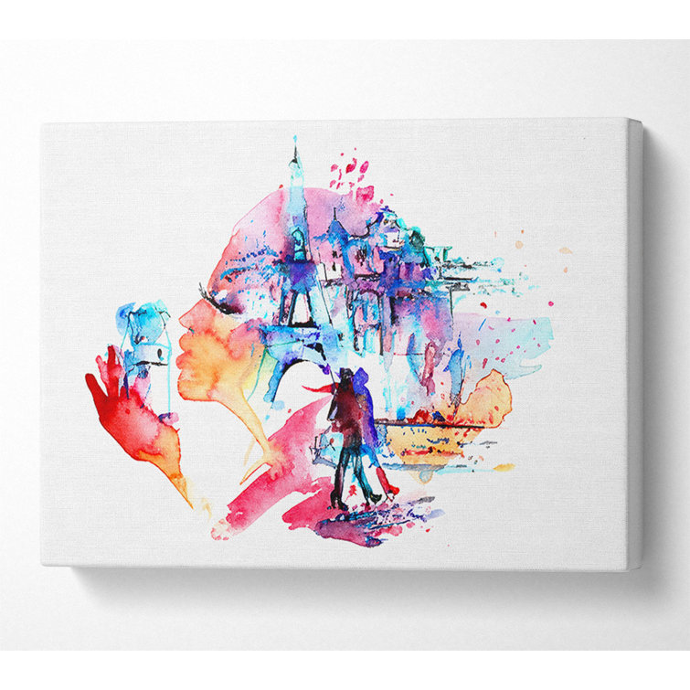 Eiffel Tower Chic 8 - Wrapped Canvas Print