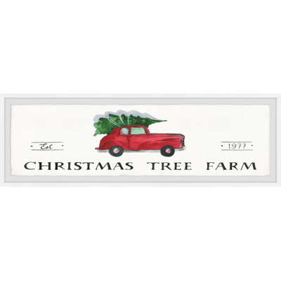 Tree Farm Est 1977 - Single Picture Frame Panoramic Print