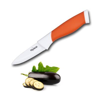 New England Cutlery Premium High Carbon Stainless Steel Hollow Edge Paring Knife 90029