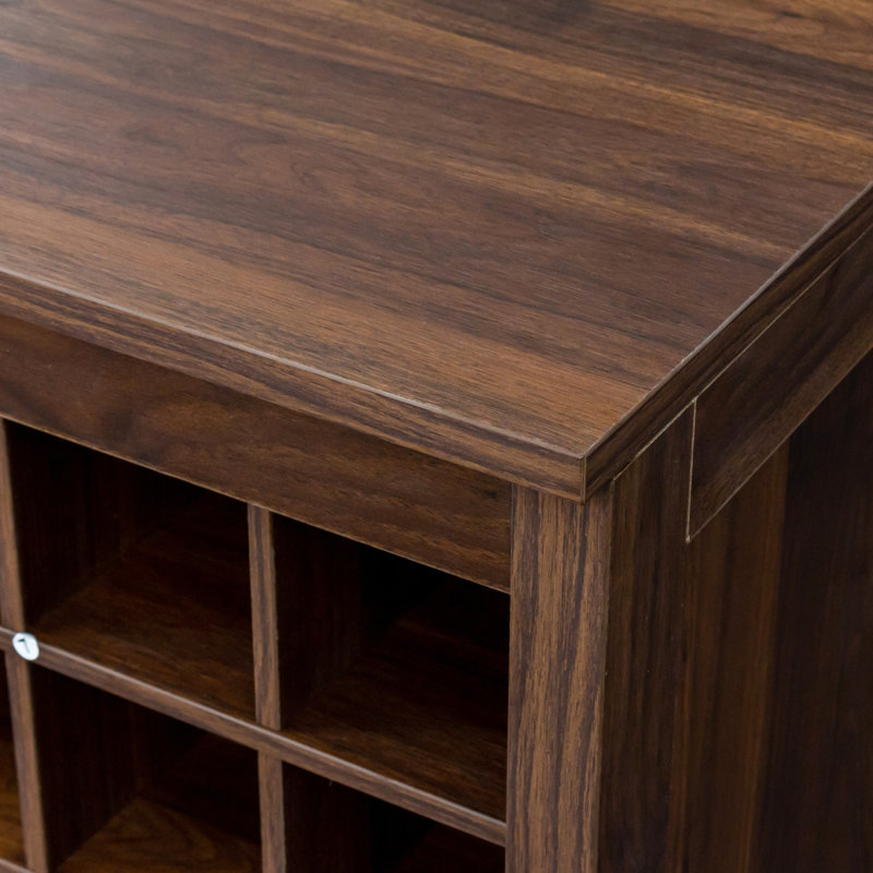 Buffet brun noyer 32 - Conception modulaire moderne pour les amoureux