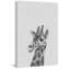 Friendly Giraffe III - Wrapped Canvas Painting-1189401928