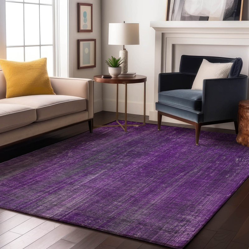 Cerrito Area Rug with Non-Slip Backing, Rectangle 9' x 12'