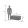 Terrin 51.5" Wide Rectangle Standard Ottoman