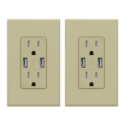 15 -Amp Standard Tamper Resistant Duplex Outlet
