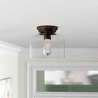Robeson Glass Flush Mount