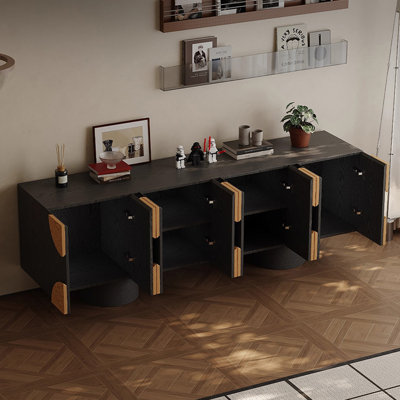 Buffet de rangement rétro minimaliste