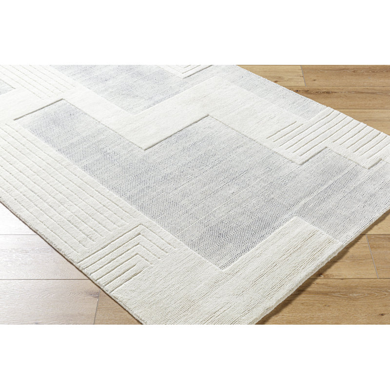 Molde Hand Loomed Wool Area Rug, Rectangle 8' x 10'