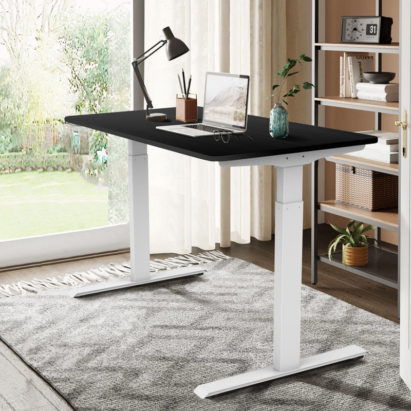 Plateau de table noir 55 pouces (L), H 1 po x l 55 po x P 27,5 po, Noir