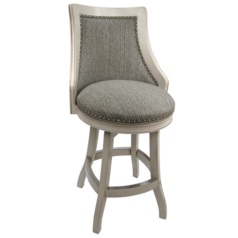 Tabouret pivotant Anginette, Tabouret de comptoir (assise de 26 po de hauteur)